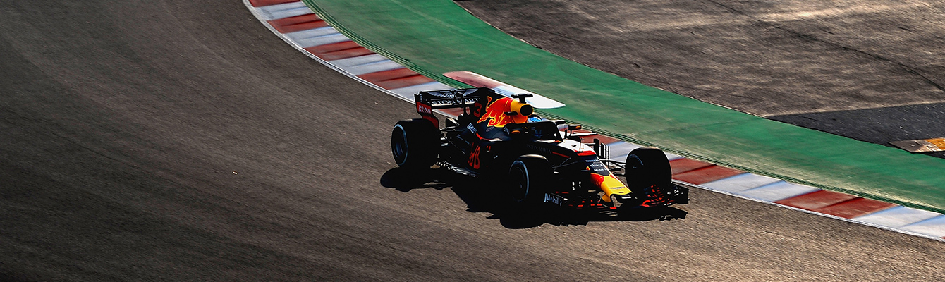 Racing Car on Track