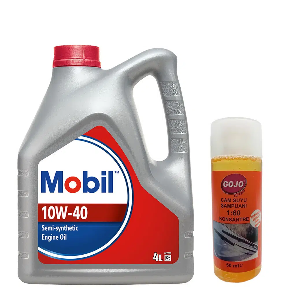 Mobil 10W40 Motor Yağı 4 L ÜT:2025