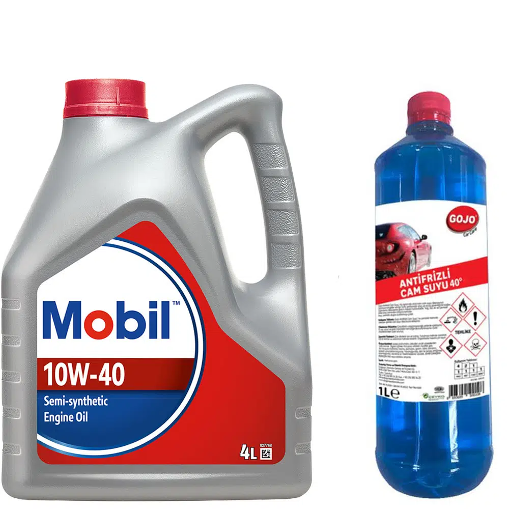 Mobil 10W40 Motor Yağı 4 L ÜT:2025