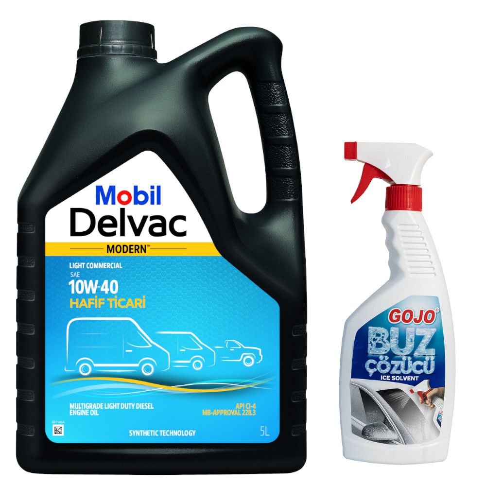Mobil Delvac Modern Light Commercial 10W40 5 L ÜT:2025