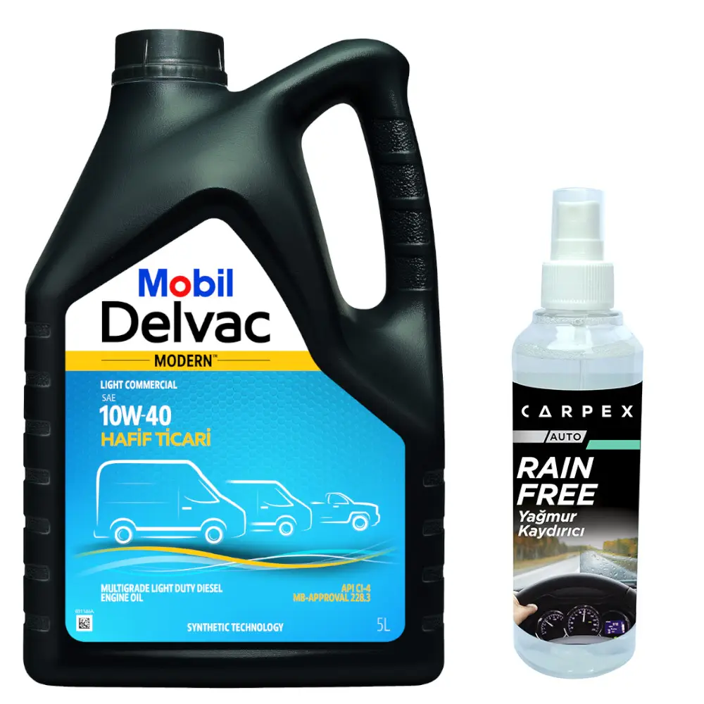 Mobil Delvac Modern Light Commercial 10W40 5 L ÜT:2025