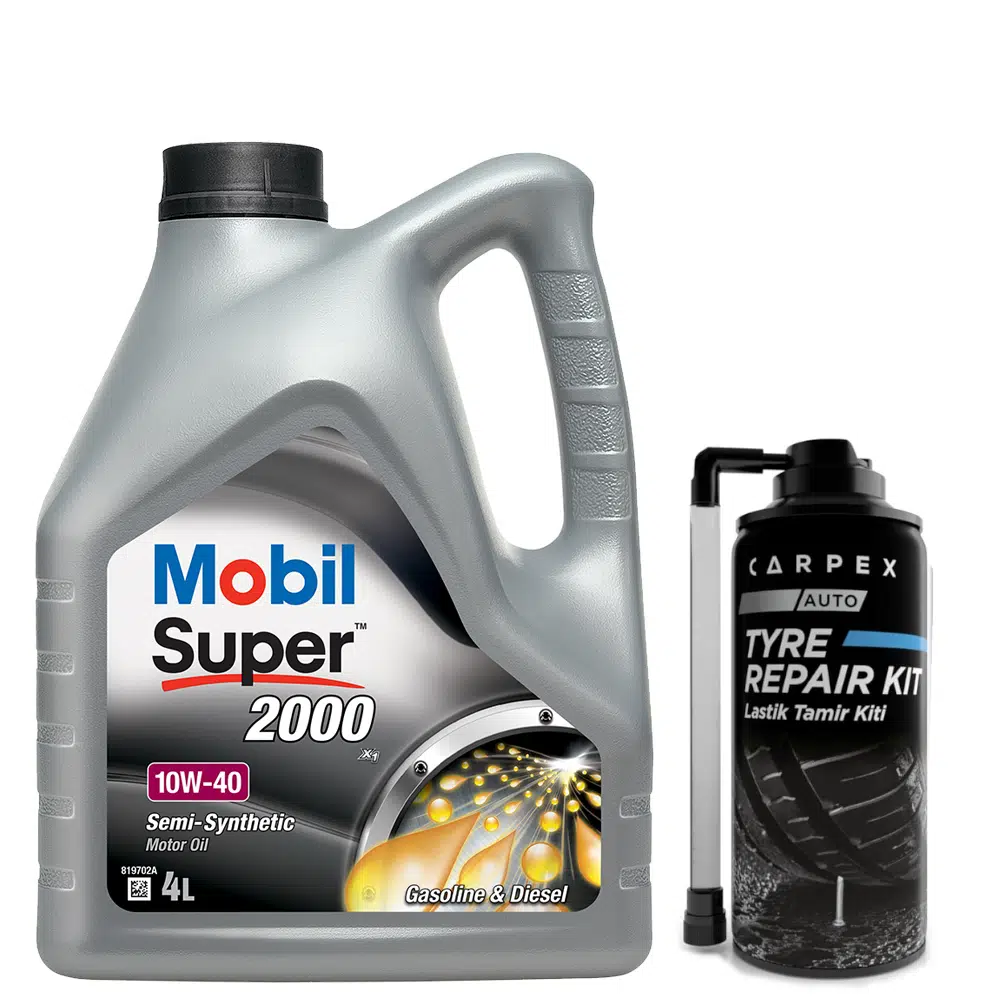 Mobil Super 2000 X1 10W40 Motor Yağı 4 L ÜT:2025