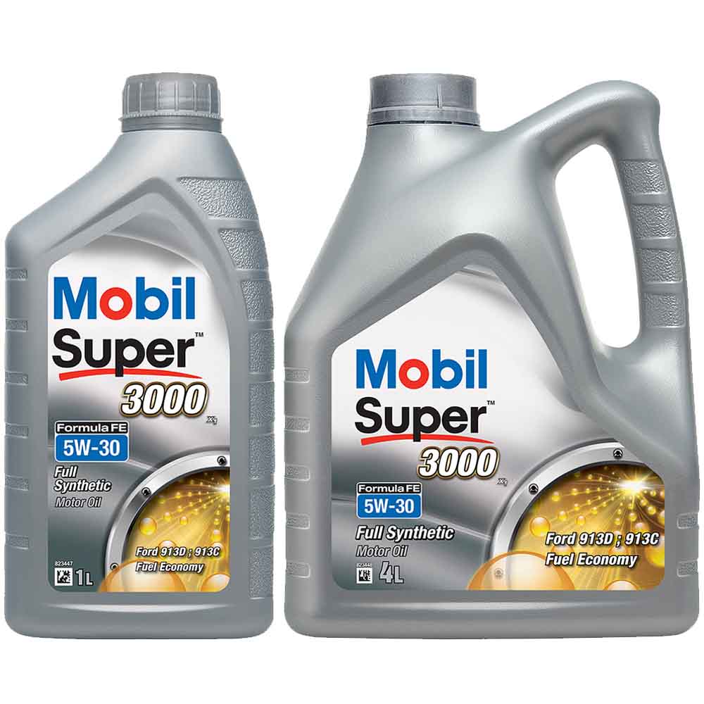 Mobil Super 3000 X1 Formula FE 5W30 Motor Yağı 4 L + 1 L ÜT:2024